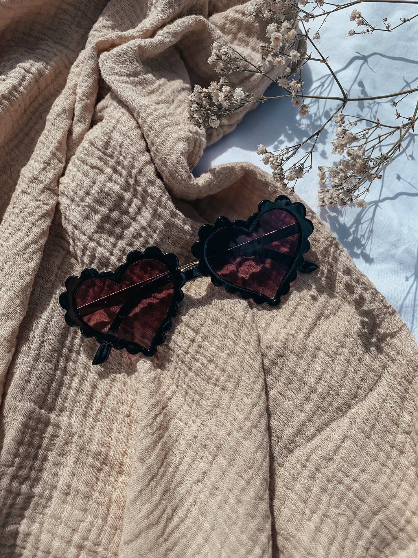 Herz-Sonnenbrille für Kinder – UV400 Schutz