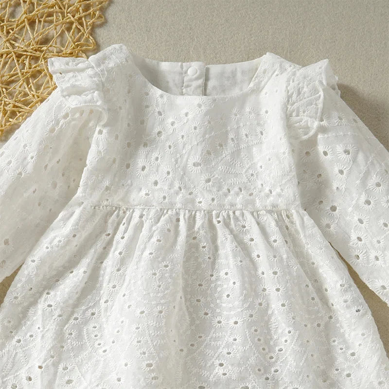 Baby-Set „Serena“ mit Guipure-Details