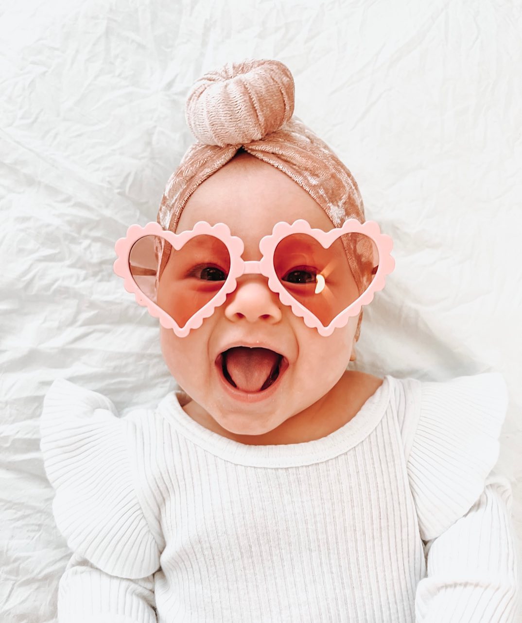 Herz-Sonnenbrille für Kinder – UV400 Schutz