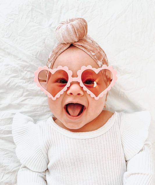 Herz-Sonnenbrille für Kinder – UV400 Schutz