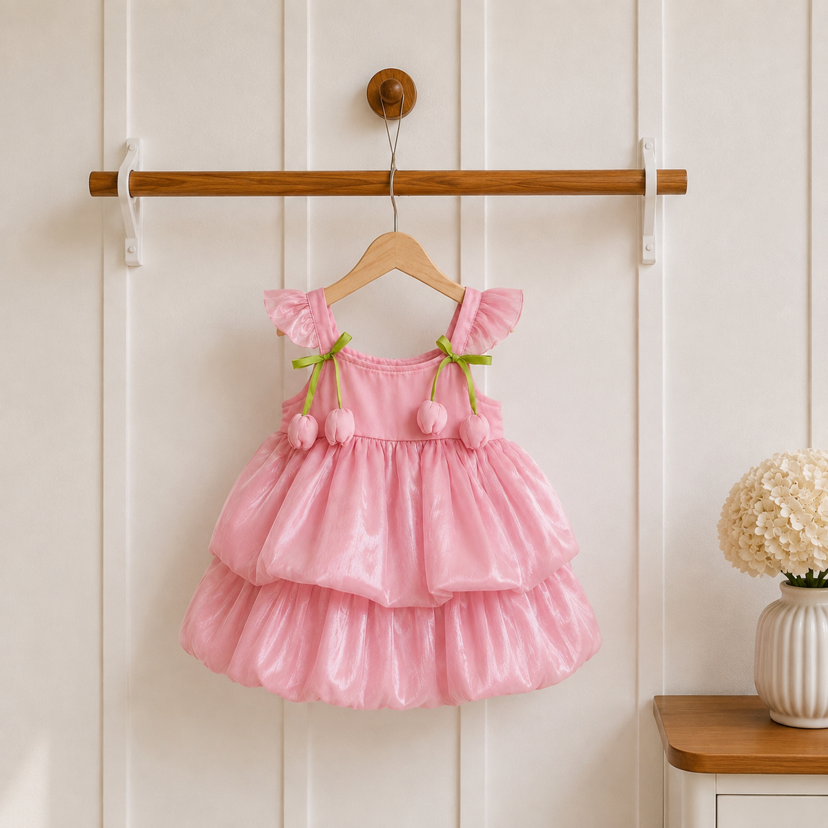 Kleid „Élodie“ mit zarten Blüten