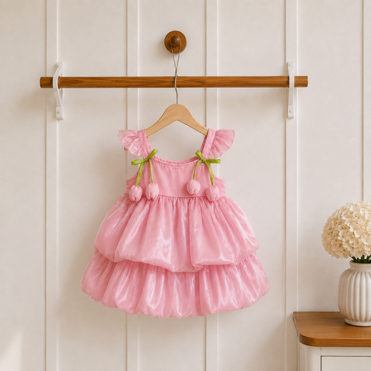 Kleid „Élodie“ mit zarten Blüten