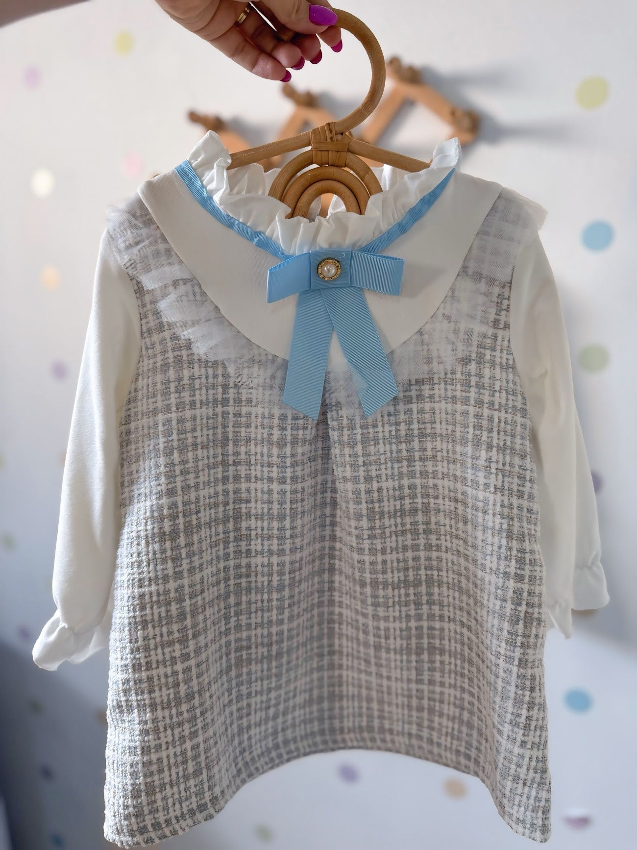 Kleid Helena mit Karomuster