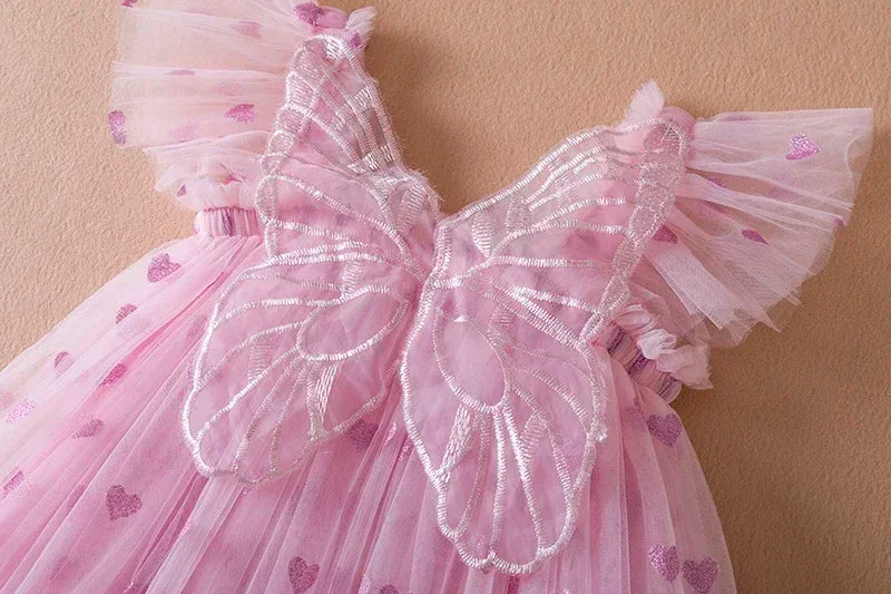 Kleid „Herzen mit Flügeln